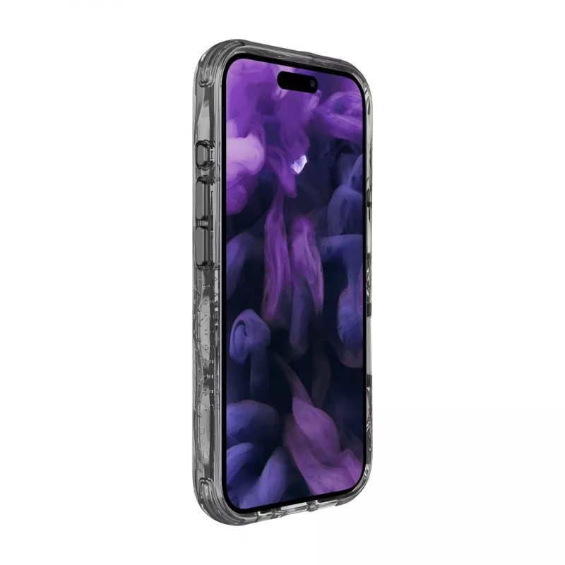 Hoes LAUT CRYSTAL MATTER X iPhone 16 Pro Max transparant zwart