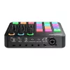 Audiomixer en USB-soundcard OneOdio Solocaster – compacte desktop-interface voor streaming en opnemen