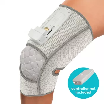 Verstelbare kniebandage HoMedics SR-CMK10H — warmtetherapie bij kniepijn, verstelbare pasvorm