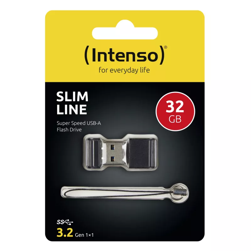 USB-flashstation Intenso 32 GB USB Type-A 3.2 Gen 1 zwart