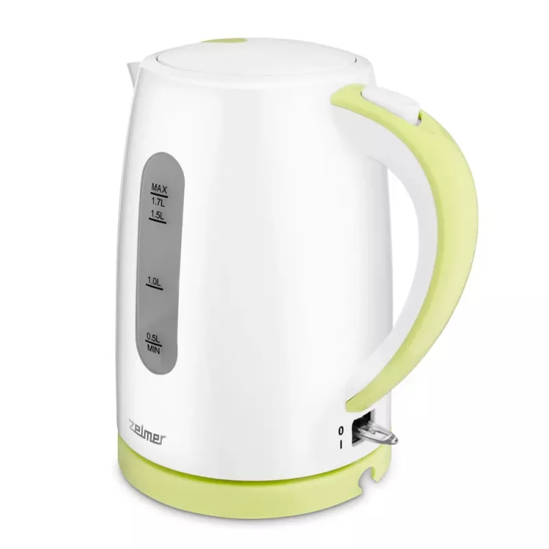 Waterkoker Zelmer 1,7 L 2200 W wit geel
