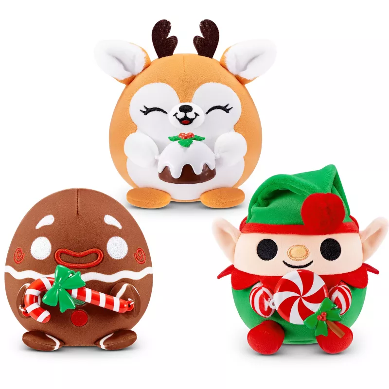 Speelfiguur Zuru Snackles Christmas – verrassings-blindbox, gesorteerde losse figuur