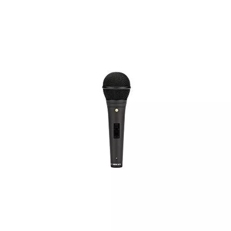Dynamische podiummicrofoon RODE M1-S — 75–18000 Hz, -56 dB gevoeligheid, 320 Ω uitgang, 187 mm, 360 g, zwart
