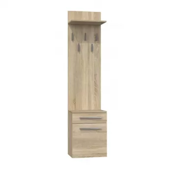 Topeshop DUO WIESZAK SONOMA kledinghanger eiken