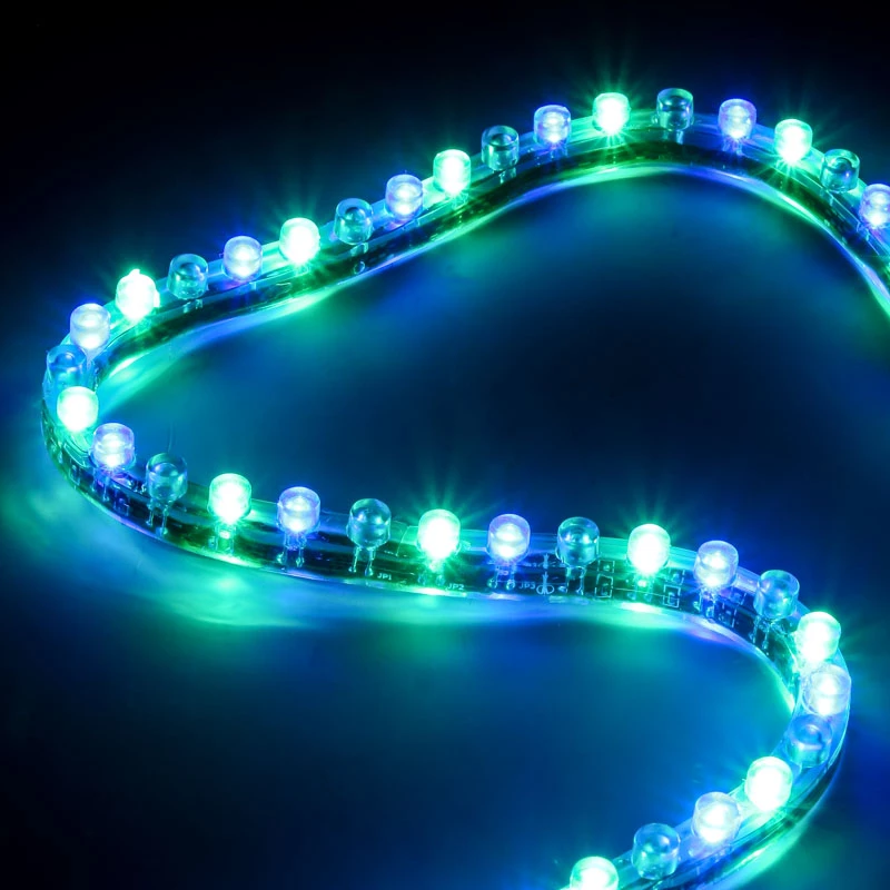 Universele striplamp Lamptron FlexLight Multi – meerkleurige LED, 70 mm breedte, DC-gevoed