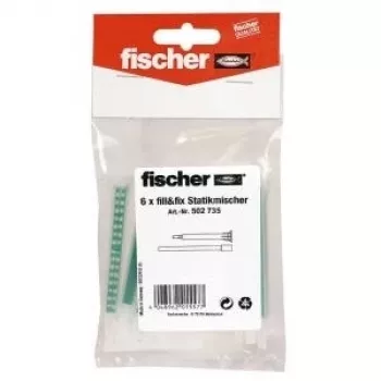 Fischer 502735 Fill & Fix reserve-statische menger, 6 stuks