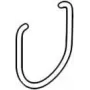 Star Micronics veerclip TUP9 (30531180)