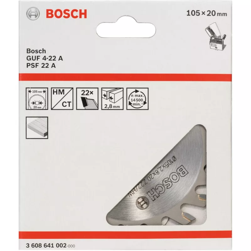 Mesbladen Bosch 3608641002 — vervangbladen voor snijgereedschap