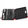 Dopsleutelset Gedore R68003030 — 1/2 inch aandrijving, 30-delige schroevendraaier-dopsleutel- en accessoireset
