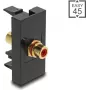 Cinch (RCA)-bussenmodule DELOCK 90964 verguld