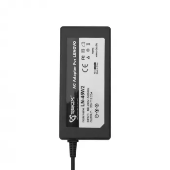 Sbox LN-45W2 voeding voor Lenovo notebooks, rond
