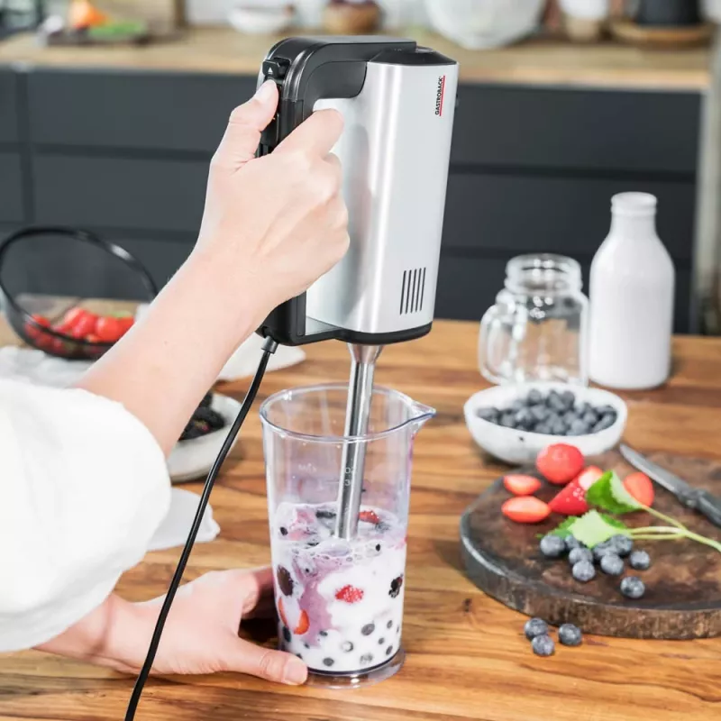 Gastroback 40983 Design Handmixer Pro handmixer, zwart/zilver