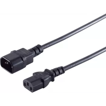 Netkabel zwart 2 m S/CONN 60009