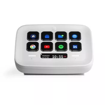 Stream Deck Neo Elgato 10-toetsen programmeerbare controller wit