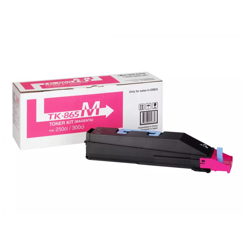 Kyocera TK-865M magenta tonercartridge, 12000 pagina's