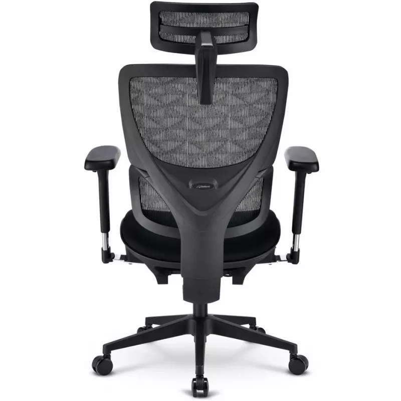 Bureaustoel Sharkoon OfficePal C40 — zwart, ergonomisch ontwerp, in hoogte verstelbaar
