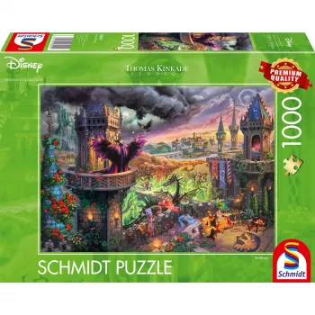 Thomas Kinkade Studios: Maleficent, puzzel 1000 stukjes