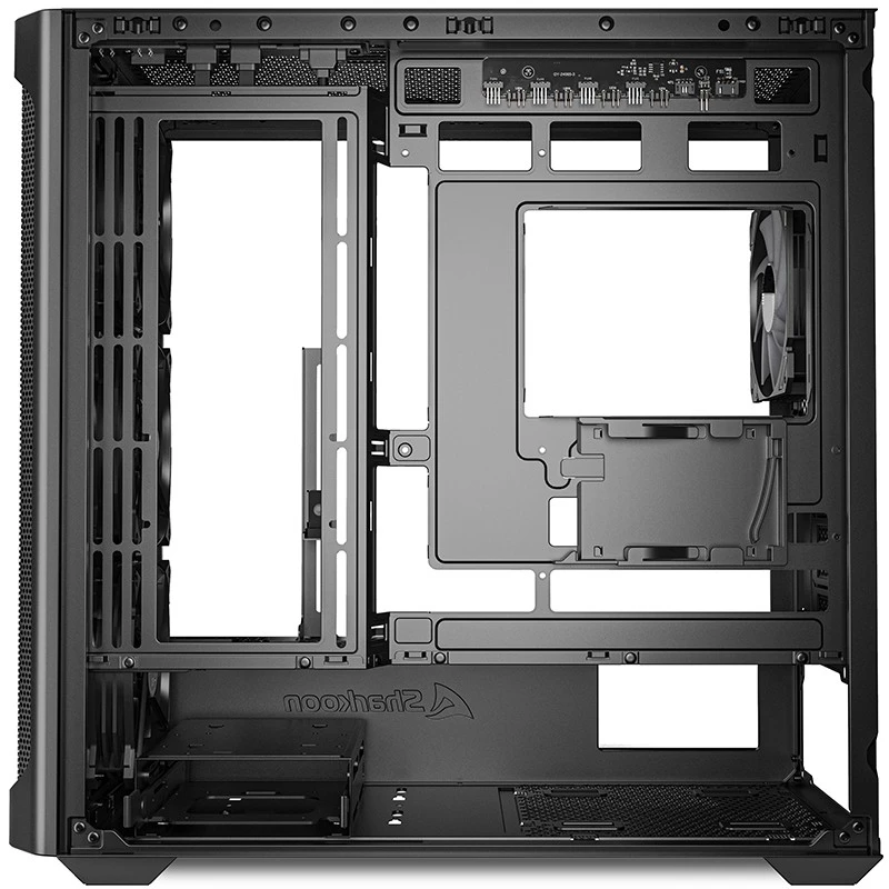 Sharkoon MK4W RGB Strip micro tower zwart
