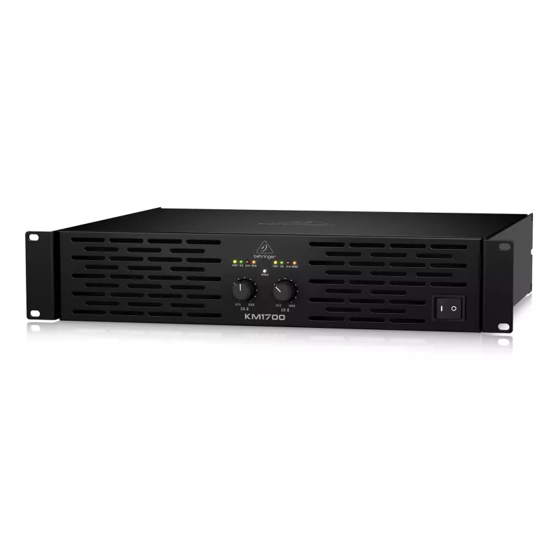 Behringer KM1700 audioversterker performance/podium zwart
