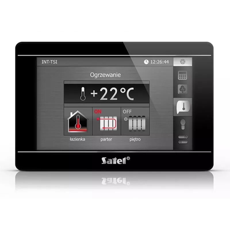 Touchscreen-bedieningspaneel SATEL INT-TSI-B 7-inch lcd-wandpaneel voor beveiligingssystemen