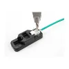DeLOCK Keystone LSA set RJ45 RJ11 Cat.6 zwart cliphouder