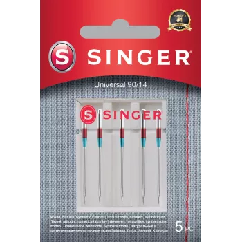 SINGER naaimachinenaalden 90/14 Universal voor geweven stoffen, 5-pack
