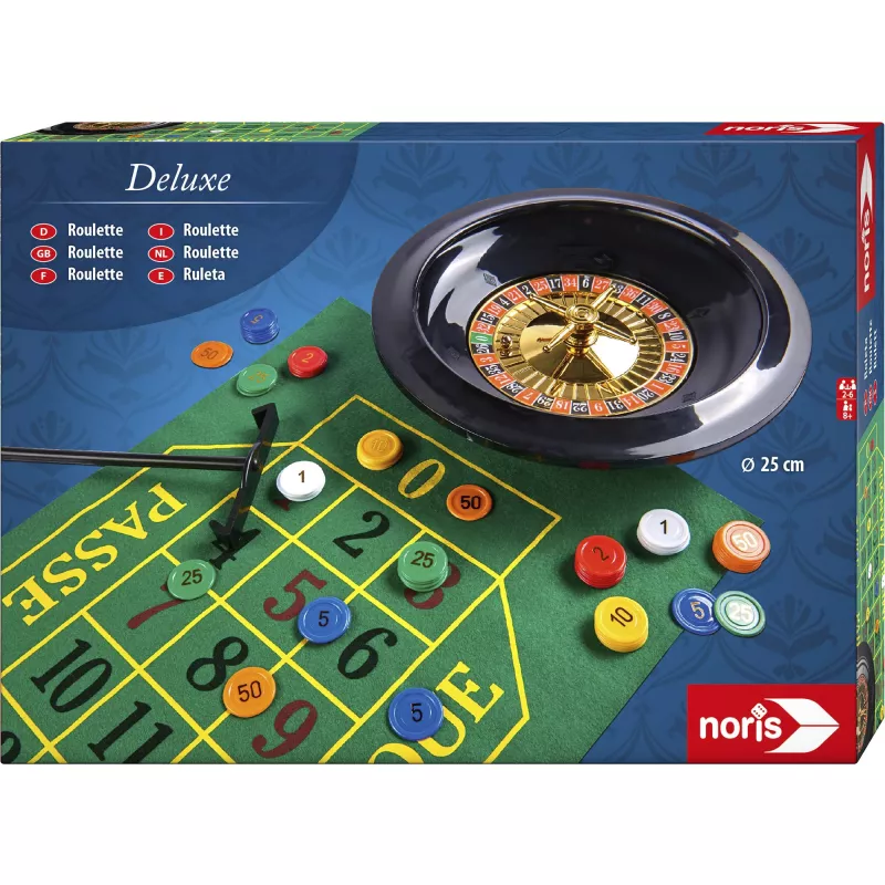 Deluxe-set - Roulette 25 cm, bordspel