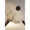 NeXtime wandklok 3049 Serious Black, Ø32 cm, zwart