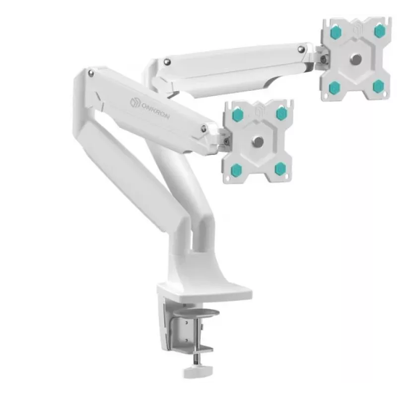 ONKRON G200-W Bureausteun voor monitoren van 13-32 inch, wit