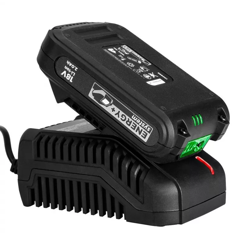 E+ set: trimmer (58G030) + 2Ah-accu + oplader
