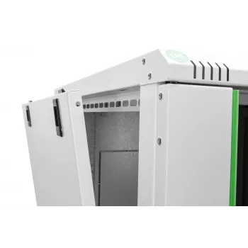 DIGITUS Professional Dynamic Basic Series DN-19 16U-6/6-EC - behuizing - geschikt voor wandmontage - grijs, RAL 7035 - 16U - 48,3 cm (19)