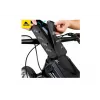 Wildman M90 fietsframetas met telefoonhouder zwart