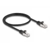 DeLOCK kabel RJ50 stekker naar RJ50 stekker S/FTP 0,5 m zwart
