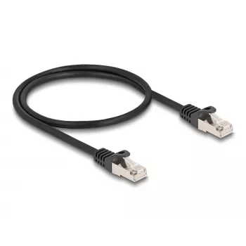 DeLOCK kabel RJ50 stekker naar RJ50 stekker S/FTP 0,5 m zwart