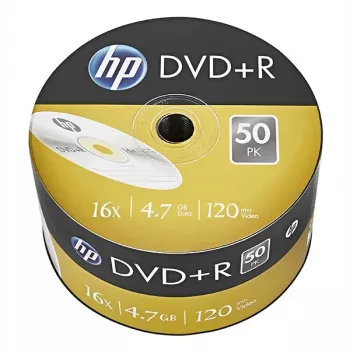 Blanco DVD+R discs VERBATIM 4.7 GB 16x 120 mm 50-pack cakebox