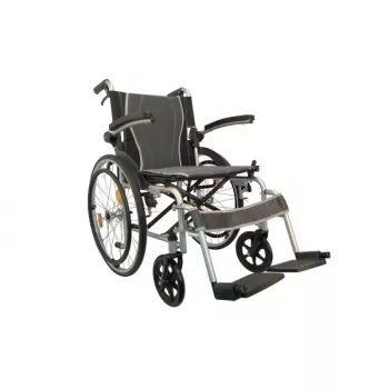 Rolstoel ANTAR AT52311 — lichtgewicht opvouwbare aluminium rolstoel, zithreedte 46 cm, max. gebruikersgewicht 115 kg