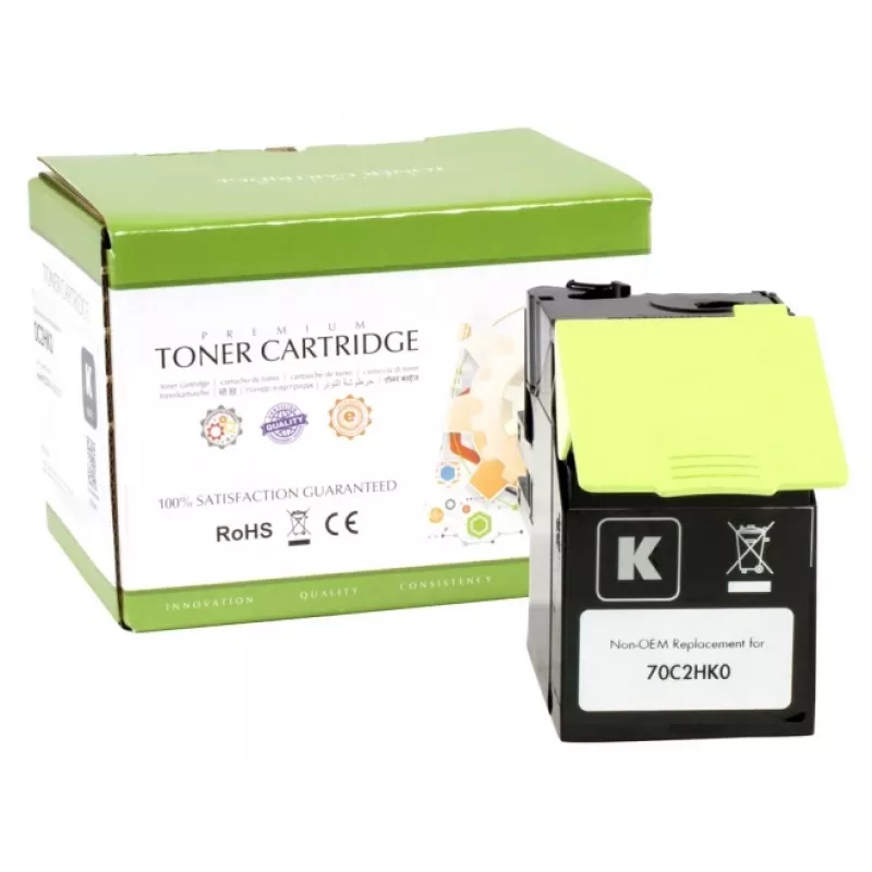 Compatibele Static-Control Lexmark 702HK (70C2HK0) Zwart, 4000 pagina's