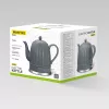 Waterkoker Maestro MR-077, 1,5 L, 1500 W, keramische behuizing, grijs