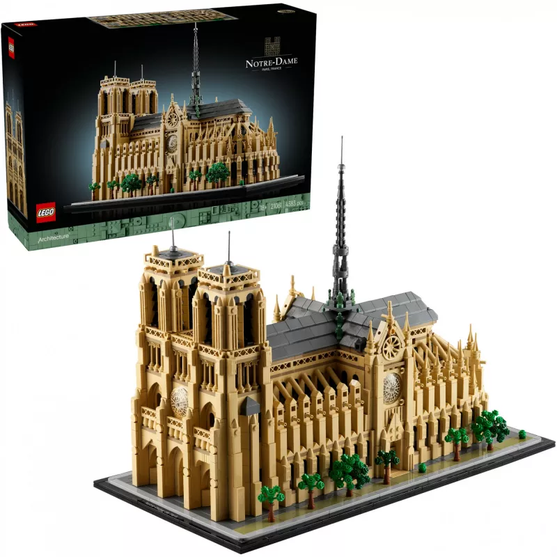 LEGO Architecture Notre-Dame de Paris set voor volwassenen 21061