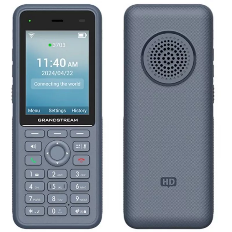 IP-telefoon Grandstream Networks WP836 blauw 3 lijnen LCD Wi-Fi