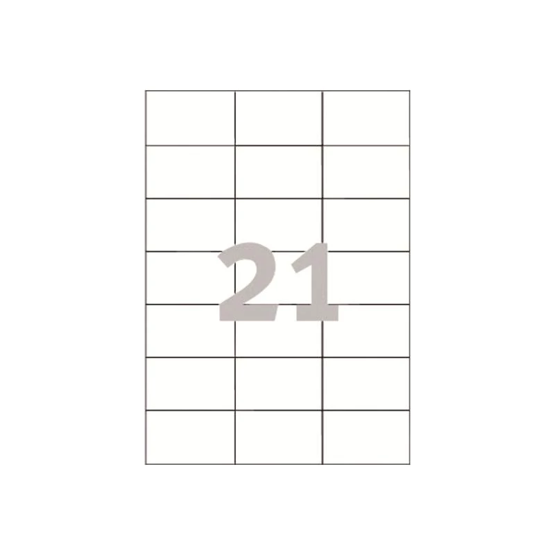 Avery - etiketten - wit - 42,3 x 70 mm, 2100 etiketten (100 vel x 21) (3652)