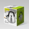 Fluitketel Maestro MR-1318 2,5 l, zilver, zwart