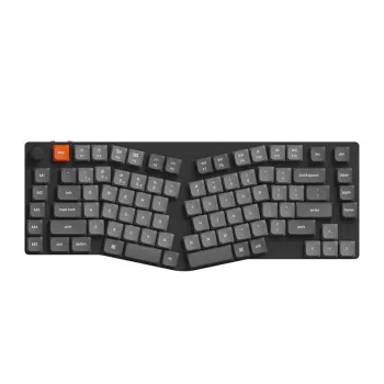Mechanisch draadloos toetsenbord Keychron K15M-A1 — zwart met RGB-achtergrondverlichting, mechanische schakelaars, draadloze connectiviteit