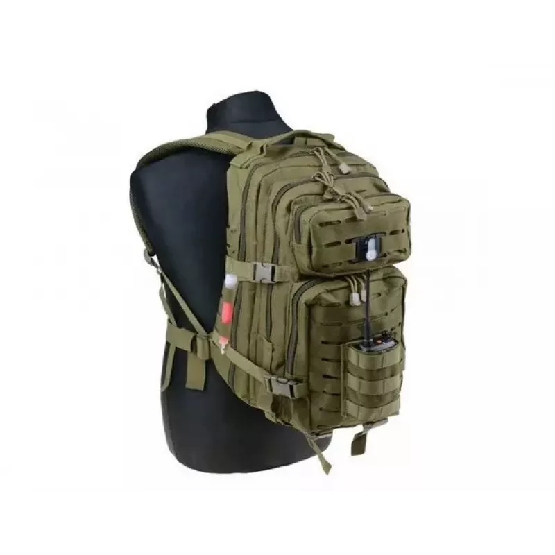 GFC Assault Pack GFT-20-008352 rugzak, Laser Cut, olijfgroen