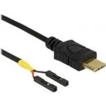 USB-kabel DeLOCK 85473 0,5m USB C zwart