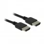 HDMI-kabel DeLOCK 85216 1,5 m Type-A stekker-stekker zwart
