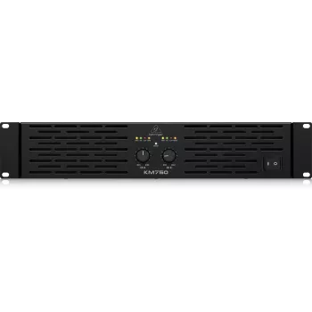 Behringer KM750 audioversterker 2.1-kanalen zwart