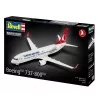 Kunststof modelvliegtuig REVELL Boeing 737-800 Turkish Air schaal 1:144