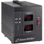 PowerWalker AVR 2000 SIV FR spanningsregelaar 2 AC-uitgangen 110 - 280 V zwart