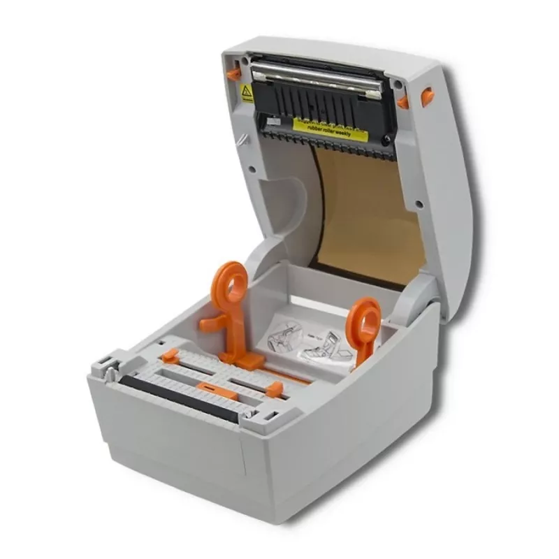 Qoltec 50243 labelprinter LTP-0243 | thermisch | hoge snelheid | 203 dpi | USB | LAN